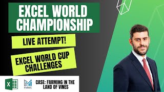 Excel World Championship 2024  South African EC  Live Attempt  Farming in the Land of Vines [upl. by Narra]