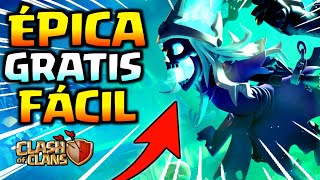 CONSIGUE RÁPIDO Y GRATIS SKIN ÉPICA de la REINA FANTASMAL  HalloWeen CLASH OF CLANS [upl. by Nomaj]