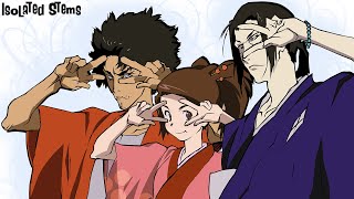 Shiki No Uta Song of the Seasons  Samurai Champloo Ending Isolated Tracks [upl. by Yelra877]