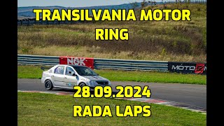 Transilvania Motor Ring  28092024  Dacia Logan onboard  laps with Rada [upl. by Ellie]