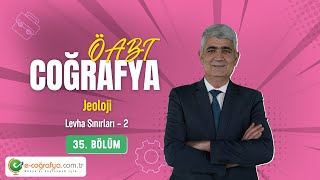 35  ÖABT Coğrafya  Levha Sınırları  2 [upl. by Baron787]