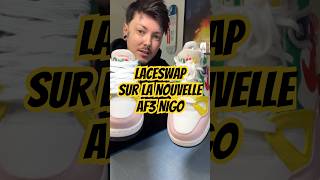 Laceswap AF3 NIGO lofi sneakers airforce3 nigo bape [upl. by Faxan]