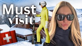 MUST VISIT SKI RESORT in Switzerland Ski pass prices restaurants hotel Laax [upl. by Rashidi]