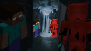 Minecraft Herobrine 💀 vs all entities 😈 minecraft competaion [upl. by Onaimad]