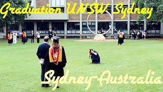 Graduation UNSW Sydney… Sydney  Australia [upl. by Esaj719]