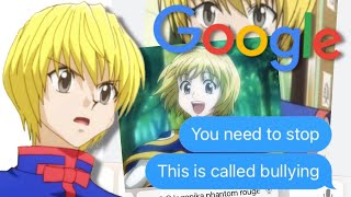 HxH Texts  Kurapika Googles Himself [upl. by Dorcia]