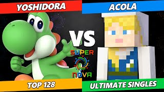 Supernova 2024  Yoshidora Yoshi Vs Acola Steve Smash Ultimate Tournament [upl. by Volotta]