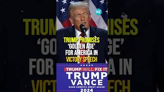 Trump Declares Start Of ‘Golden Age’ In Victory Speech Pledges To Make America Great Again [upl. by Ynaffat901]