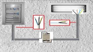 Serienschaltung verdrahten  anklemmen  anschließen – Anleitung Elektroinstallation installieren [upl. by Riamu]