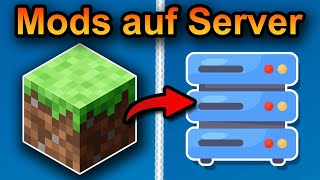 Minecraft Mods auf Server installieren 2024 Aternos schnell amp einfach [upl. by Sebastiano]