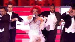 Britains Got Talent Season 8 SemiFinal Round 5 La Voix amp The London Gay Big Band [upl. by Ellehsim541]