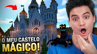 CONSTRUÍ UM CASTELO MÁGICO NO MINECRAFT 129 10 [upl. by Yralih]