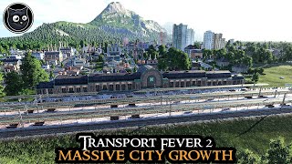 CITY EXPANSION  Transport Fever 2 HARDMODE  FULL GAME Very Hard Strategy Part 07 [upl. by Culver]