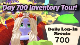 Adopt Me Day 700 Inventory Tour [upl. by Maya]