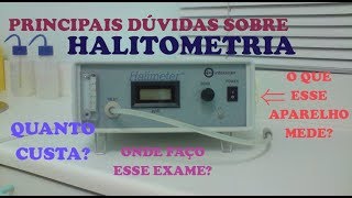 DÚVIDAS sobre HALITOMETRIA [upl. by Massie]