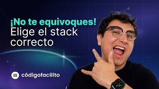 ¡No te equivoques Elige el stack correcto  Brujería Tech [upl. by Corbet]