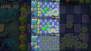 Pvz 2  Homing Thistle Level 1 Max 100 Vs 40 Grave Stones [upl. by Hosbein603]