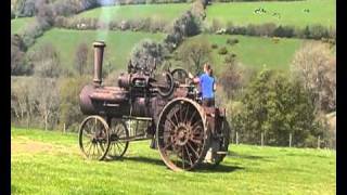 60hp Case steam traction engine with Hexatrac plough [upl. by Bianchi]