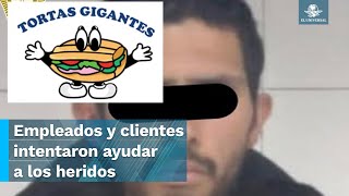 Balacera en “Tortas Gigantes Sur 12” deja al menos dos muertos y dos heridos [upl. by Kinnard]