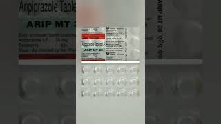 Arip MT 30 Tablet uses side effects and doses in Hindi shots [upl. by Aela]