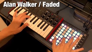 Alan Walker  Faded Logic Pro X  Live Loops Cover [upl. by Koressa]