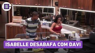 BBB 24 Isabelle desabafa com Davi após comentário no Sincerão [upl. by Mitchell]