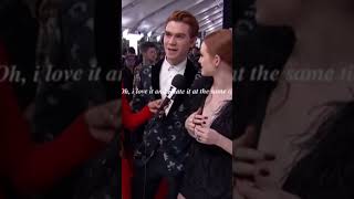 MADELAINE Y KJ APA ❤️ edit riverdale cherryblossom archieandrews kjapa madelainepetsch love [upl. by Stacia]