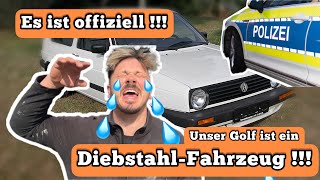 Golf 2 wurde geklaut  Polizei ist eingeschaltet  mylenkrad [upl. by Anneg761]