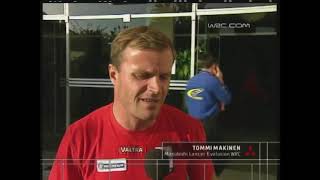 Compilation Tommi Mäkinen  Mitsubishi Lancer Evolution WRC 2001 [upl. by Turk]