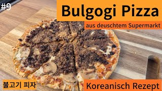 Bulgogi Pizza selber machen 불고기 피자 einfach und schnell koreanisch Rezept [upl. by Magdalena815]