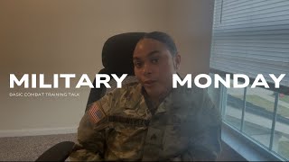 MILITARY MONDAY Army Basic Training Talk  Tips For Women amp advice 😁 [upl. by Gross]