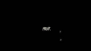 Freak With lyrics foryou [upl. by Aihtenak]