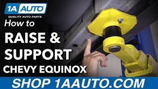 How to Raise and Support 1017 Chevy Equinox [upl. by Tolmann]