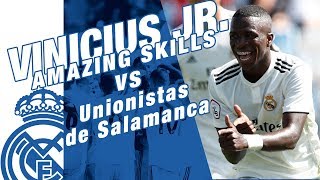 VINICIUS JR amazing goal and skills VS Unionistas de Salamanca [upl. by Errehs785]