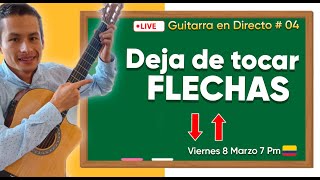 🧐Esto es lo que debes hacer para tocar Ritmos en Guitarra Sin usar Flechas Clase 04 Guitarra [upl. by Yarehs]