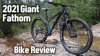 2021 Giant Fathom 2 29  Bike Review [upl. by Alaikim]