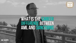 Difference between a certification in AML and SANCTIONS – ACAMS explains [upl. by Harolda]