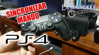 Como sincronizar o resetear los mandos de PS4 [upl. by Quar]