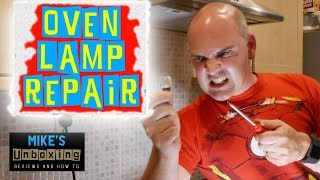 How To Replace amp Fix Your Fan Oven Lamp Or Bulb [upl. by Herod]