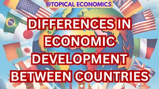 DIFFERENCES IN ECONOMIC DEVELOPMENT BETWEEN COUNTRIES MCQsSOLVED PAST PAPER QUESTIONS IGCSE 0455 [upl. by Ferri]