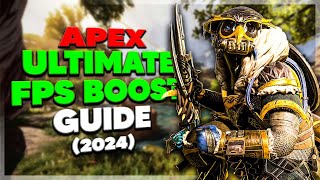 How to Boost FPS and Fix Lag in Apex Legends  2024 Guide [upl. by Qidas]