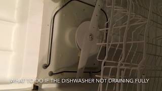 Dishwasher not draining properlyKetan Deshpande Minnesota [upl. by Enilorac938]