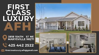 First Class Luxury Adult Family Home Marysville WA [upl. by Talyah591]