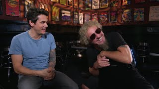 John Mayer and Joe Satriani Join Sammy Hagar on Rock amp Roll Road Trip [upl. by Silvestro]