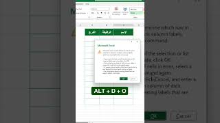 واجهة ادخال البيانات في الاكسيل tips Excel Office365 [upl. by Demakis]