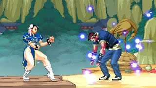 Chun Li Vs Orochi Shingo  Exasperated [upl. by Aihcropal]