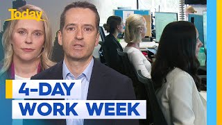 Medibanks fourday work week trial delivers impressive results  Today Show Australia [upl. by Animahs779]