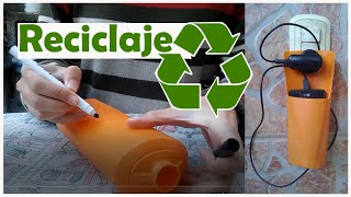 Reciclar botellas de shampoo  Manualidades fáciles con plástico [upl. by Glennie]