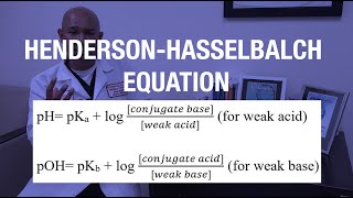 Henderson Hasselbalch Equation [upl. by Nairam]