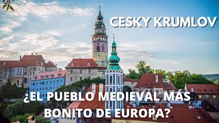 👉CESKY KRUMLOV que ver 😍Pueblo más bonito de REPÚBLICA CHECA para sumar a tu visita a PRAGA [upl. by Sabu]